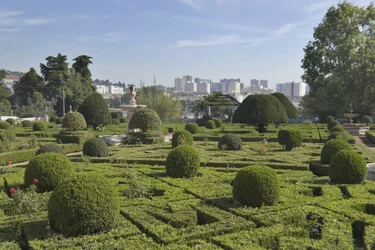 Los jardines del palacio